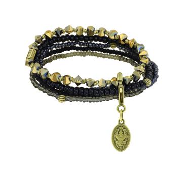 Black - Petit Glamour d'Afrique - Konplott bracelet